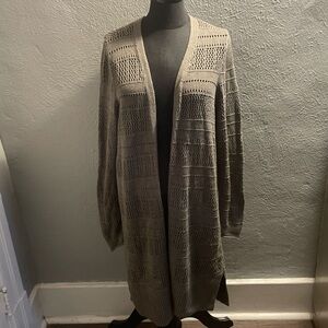 Maurices Taupe Knit Pullover